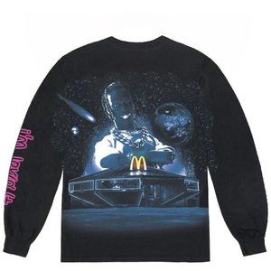 Travis Scott x Mcdonalds “Action Figure Space L/S” SMALL Cactus Jack